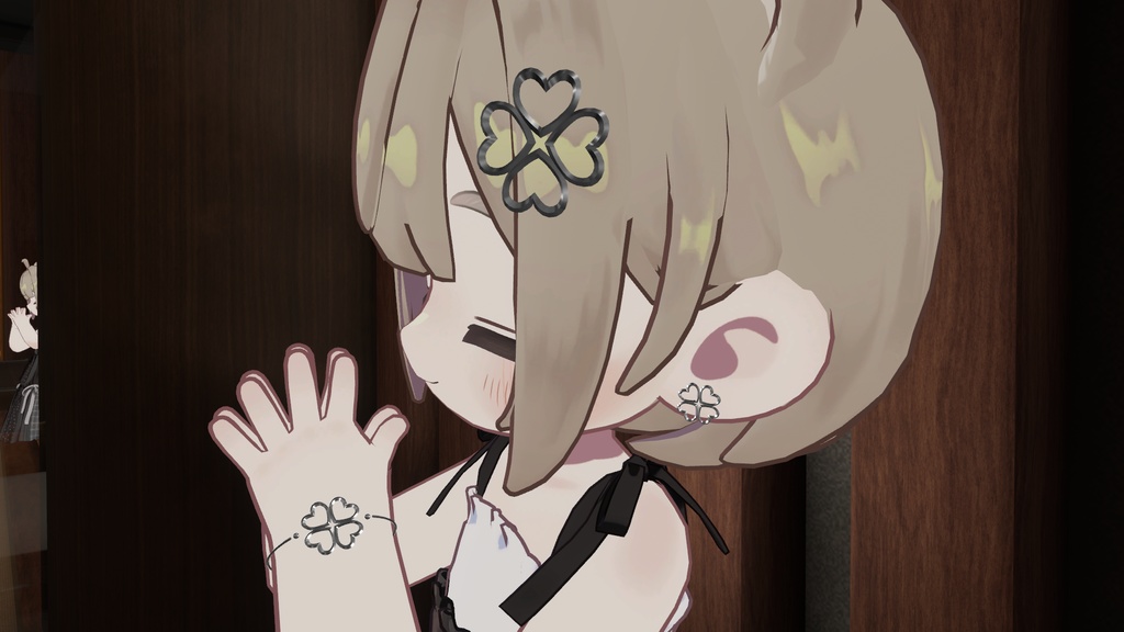 【MA対応】【VRC想定】CloverAccessories【キプフェル対応】