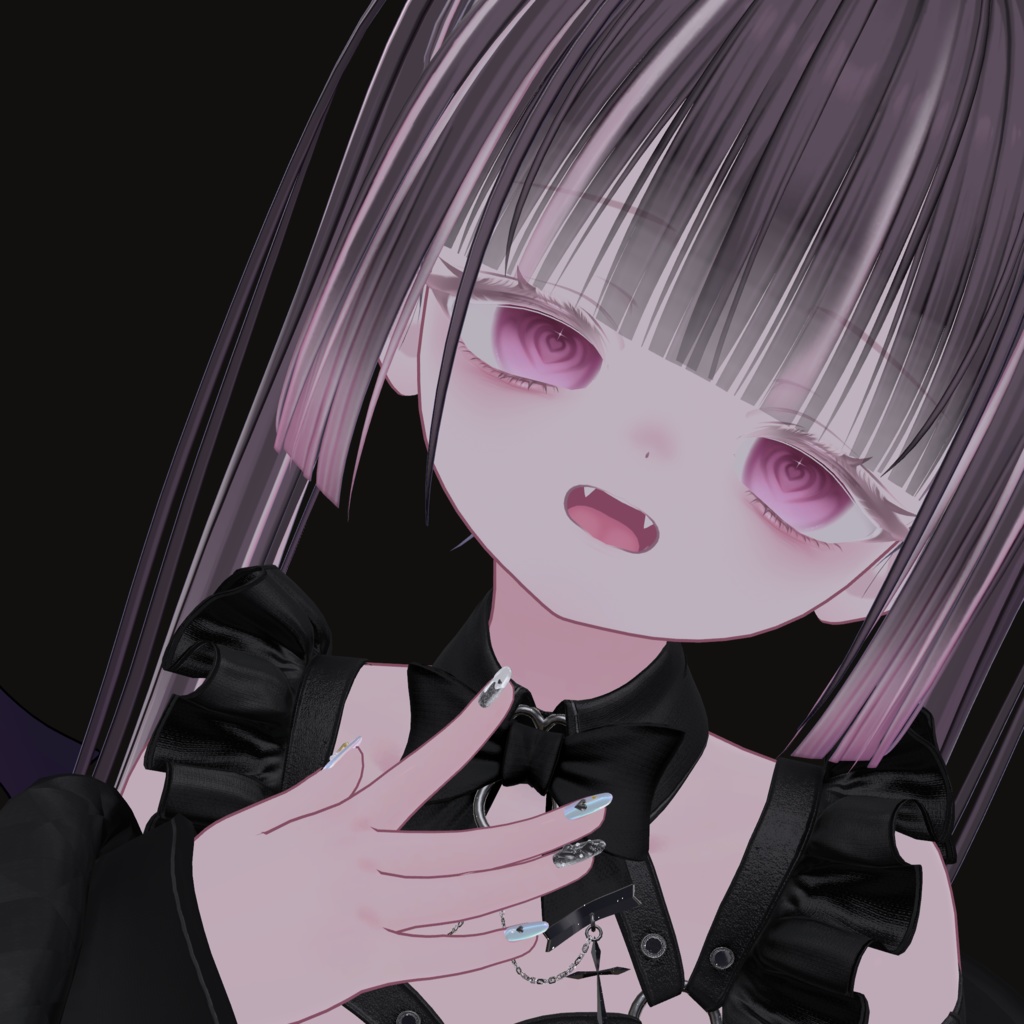 【簡単装着MA対応】CreamSodaNail【VRC想定】