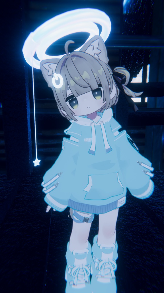 販売開始セール中!【MA対応】Lumina Halo【VRC想定】【キプフェル対応】