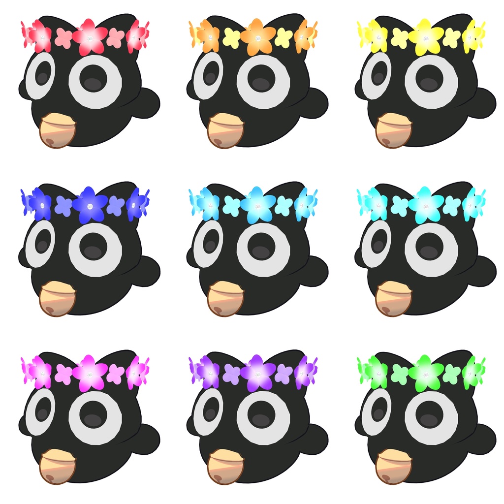 【VRC想定】はなかんむり【MA対応】【にゃご専用】