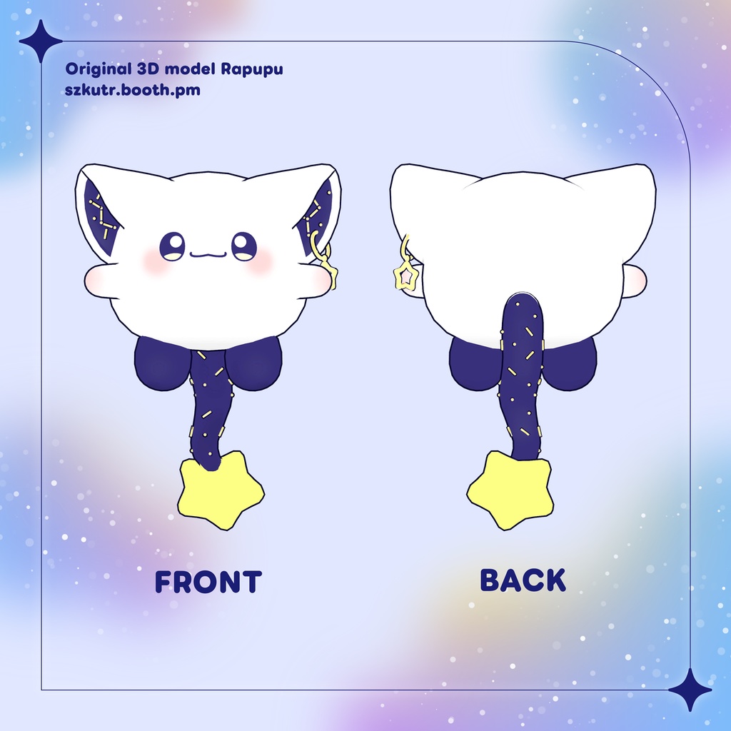 「Rapupu」 ‐らぷぷ‐ 【オリジナル3Dモデル】