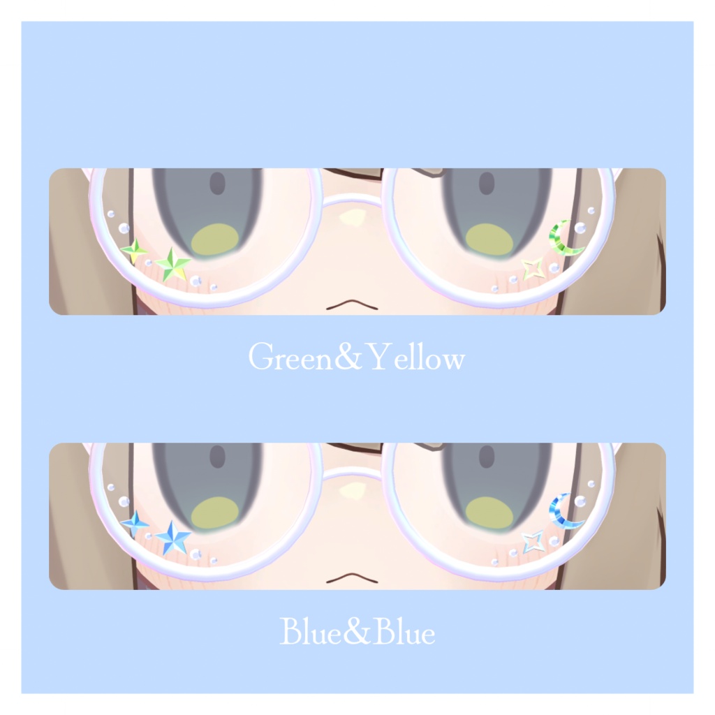 ✨️販売開始半額セール✨️TwinkleGlass✨️汎用アクセ✨️MA対応✨️