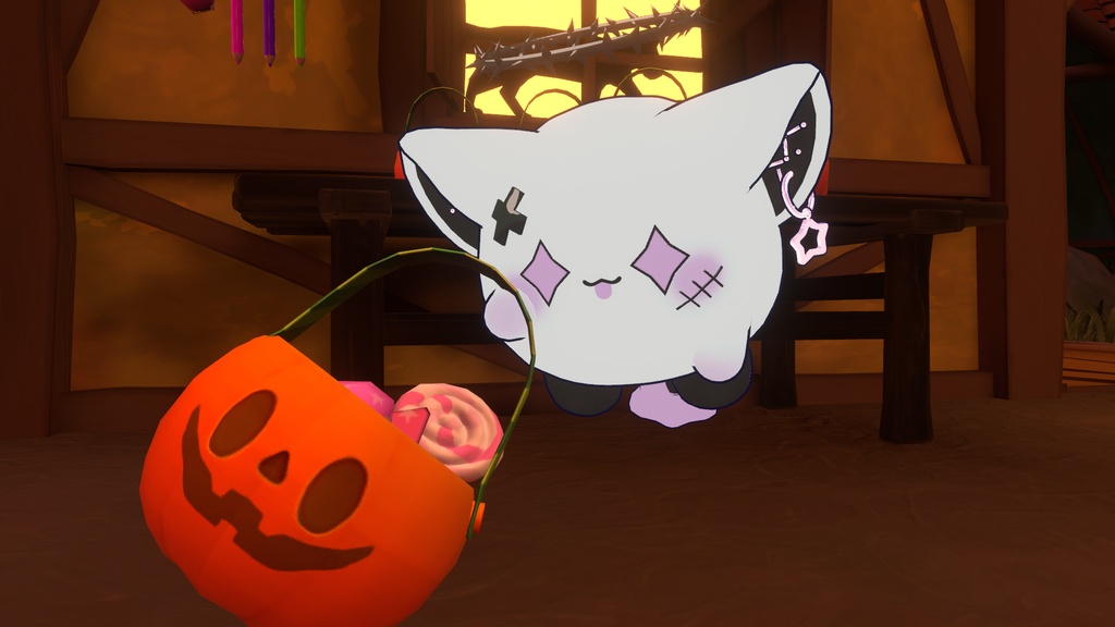 販売開始記念セール!Halloween‐らぷぷ用テクスチャ&アイテム‐MA対応