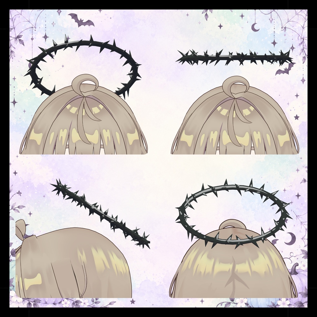 販売開始記念セール💜NightthornHalo💜汎用アクセ💜MA対応💜