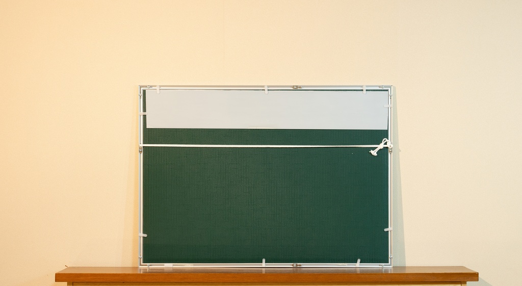 「ふわふわの巣 Nest of Fluffy」アルミフレーム サイズ A2 (594X420mm) 2017年作成