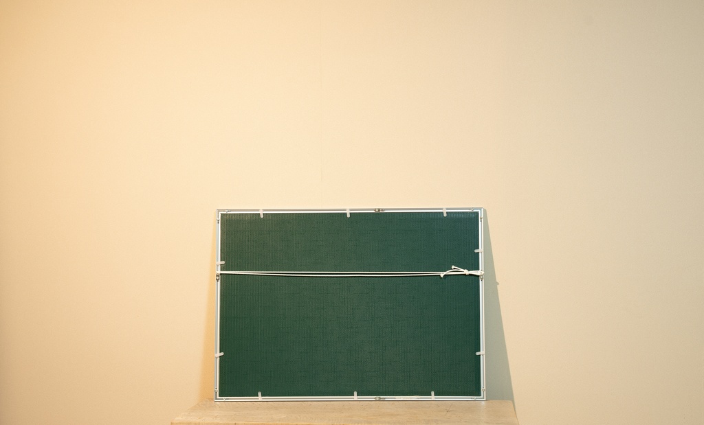 「雫の森 Forest of drops」 アルミフレーム A3 (420X297mm) 2017年作成