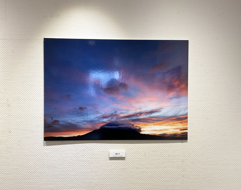 「風の夕 Evening of the wind」ドライマウント A1 (594×841mm ) 2022年作成