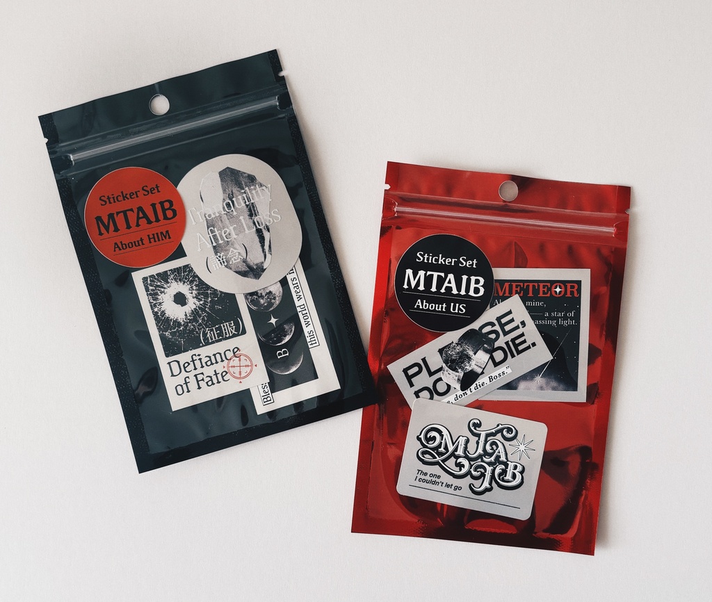 MTAIB STICKER SET(6枚セット)