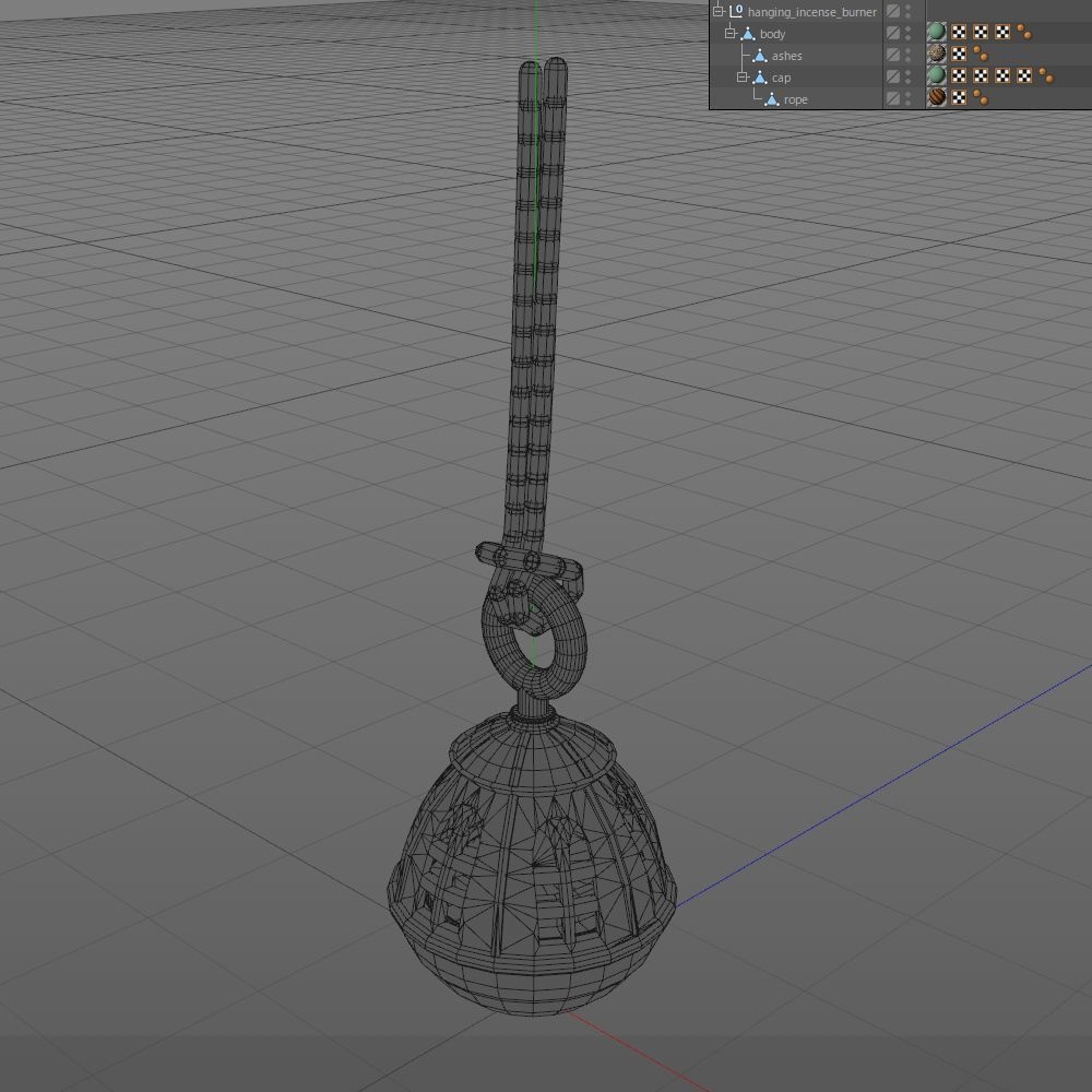 吊り下げ型香炉