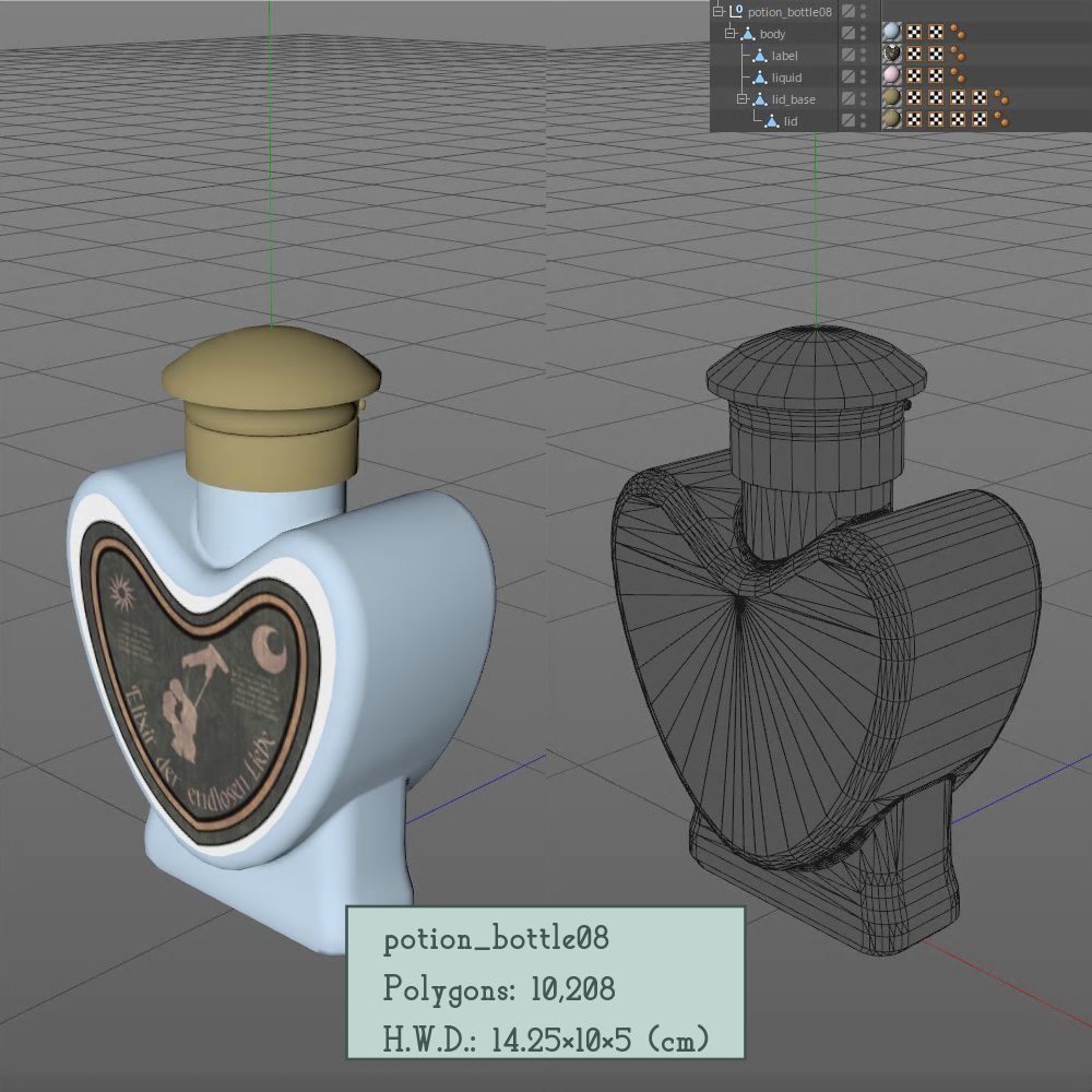 ポーションボトルセット
