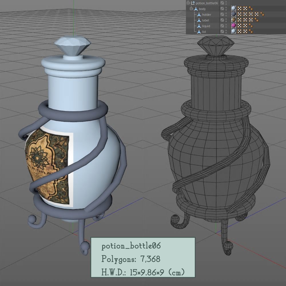 ポーションボトルセット