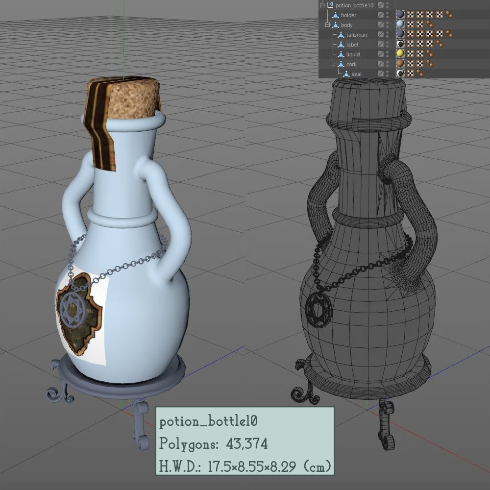 ポーションボトルセット