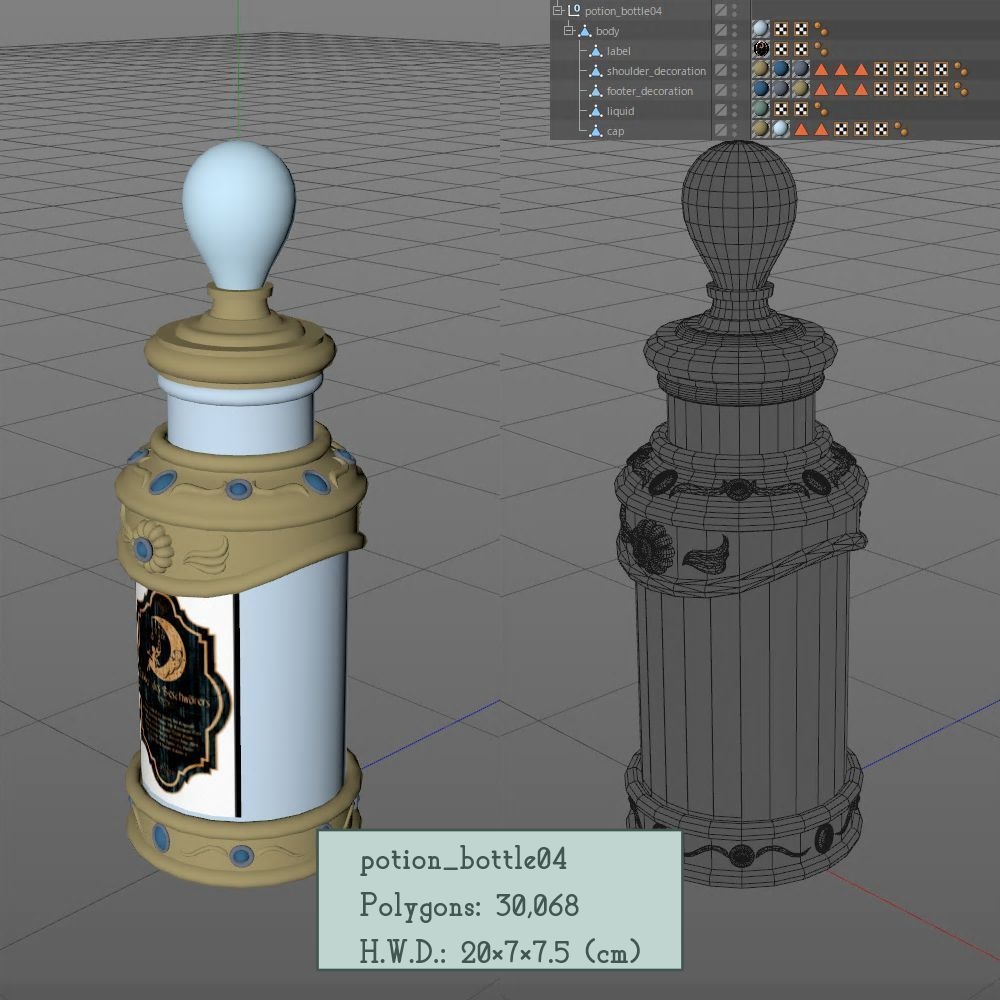 ポーションボトルセット