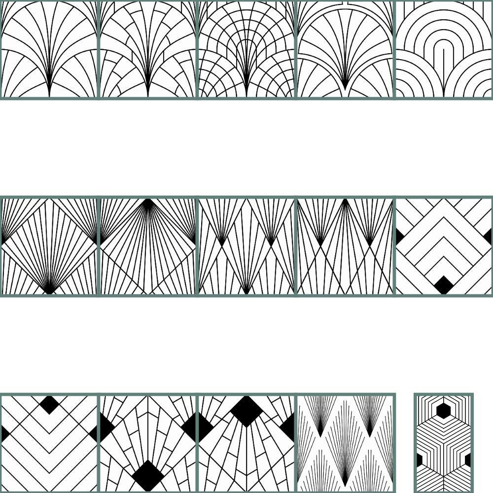 アールデコ装飾セット