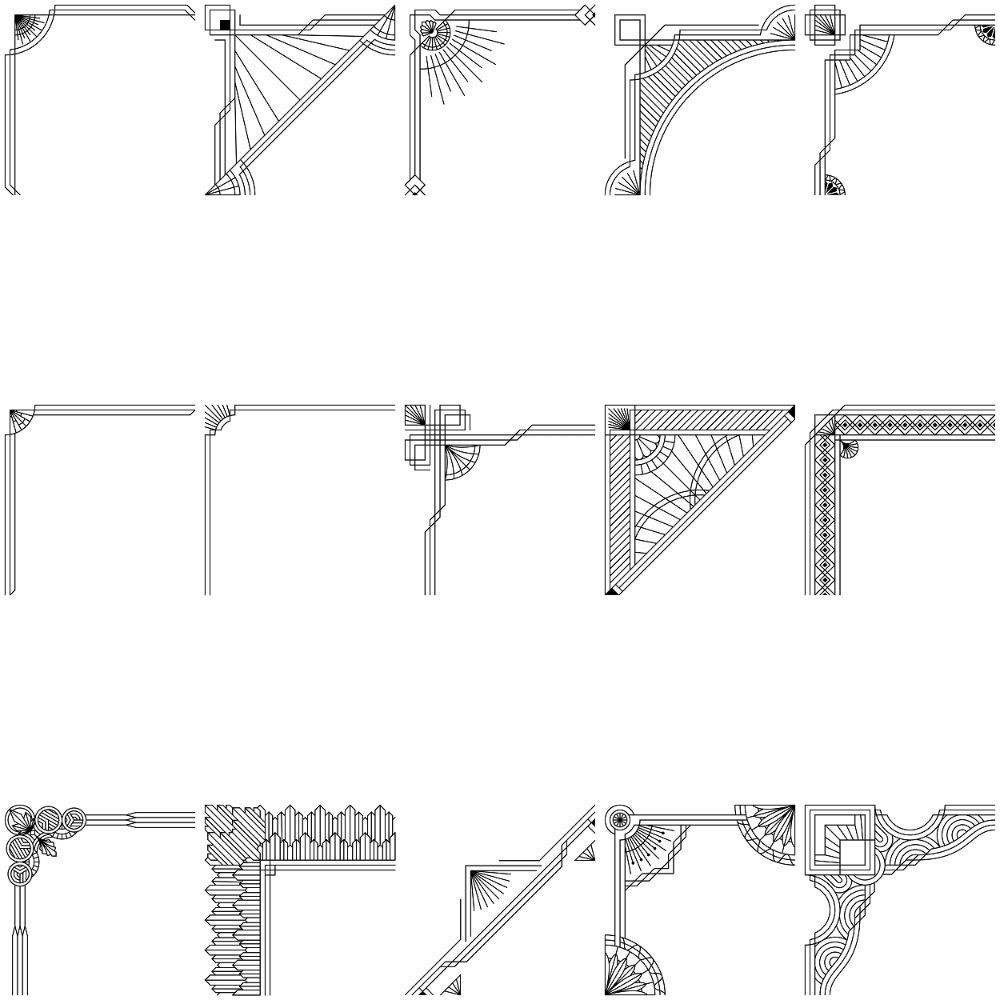 アールデコ装飾セット