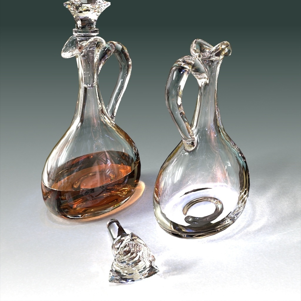 アンティークデキャンタセット