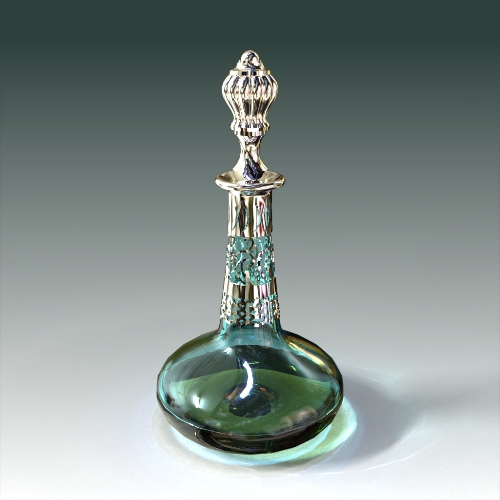 アンティークデキャンタセット