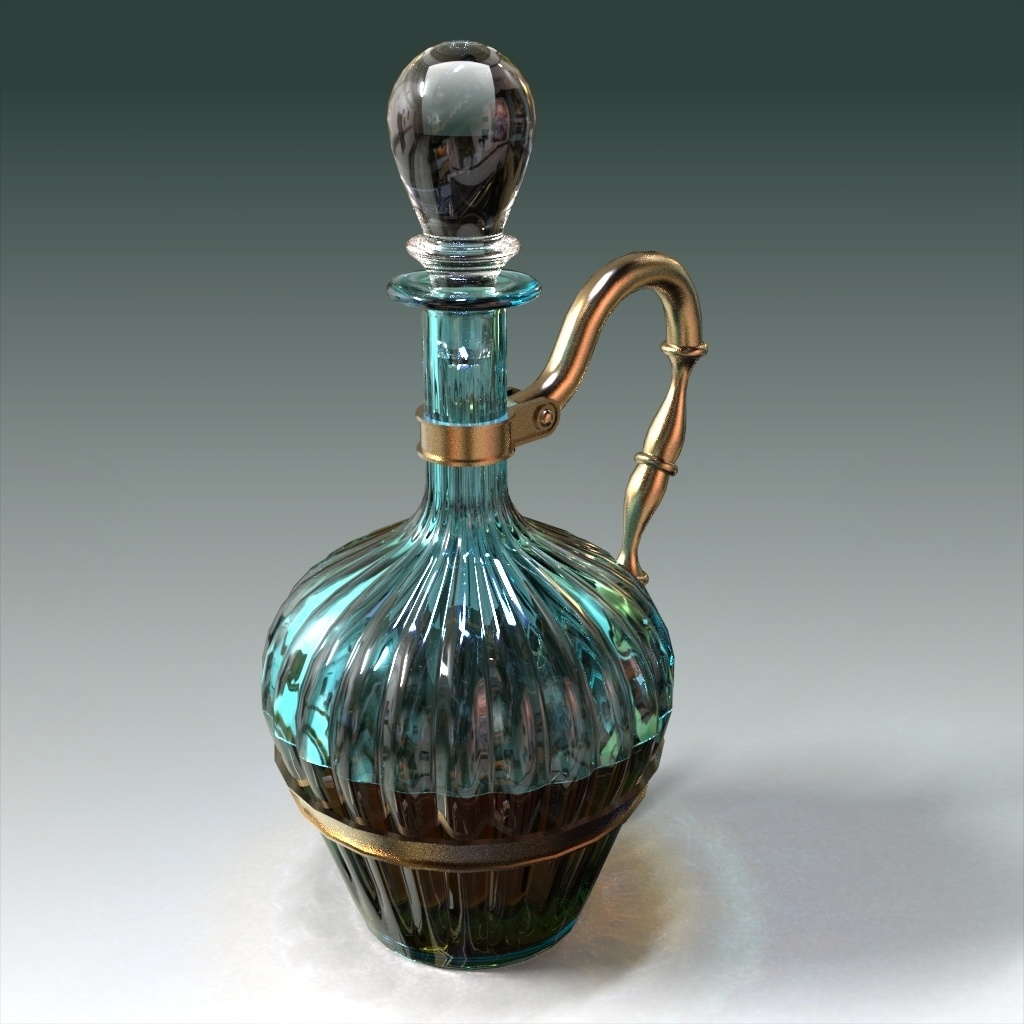 アンティークデキャンタセット