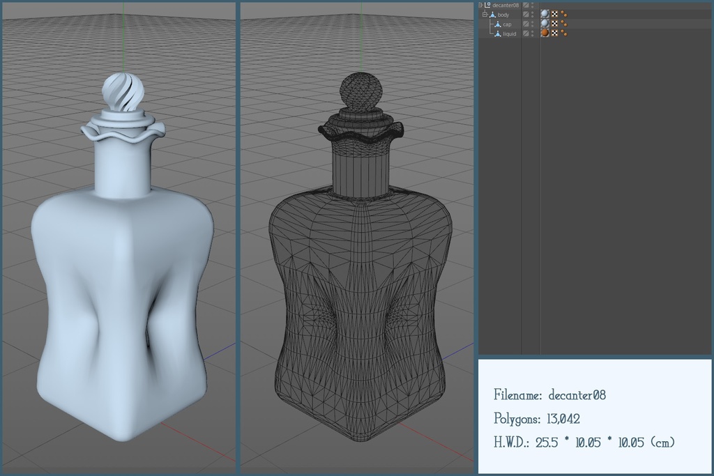 アンティークデキャンタセット
