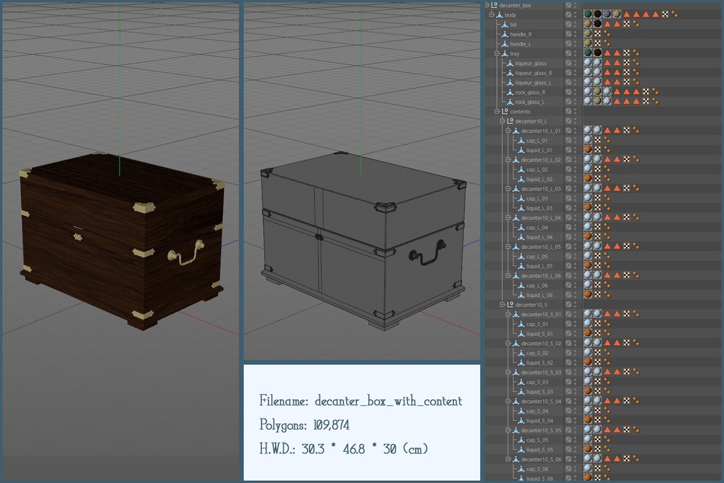 アンティークデキャンタセット