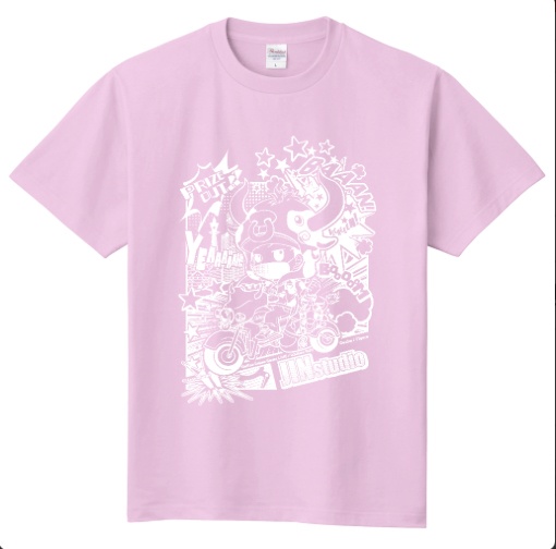 (受注生産)JINstudio 2021SUMMER Tシャツ ピーチ 7月15日締切