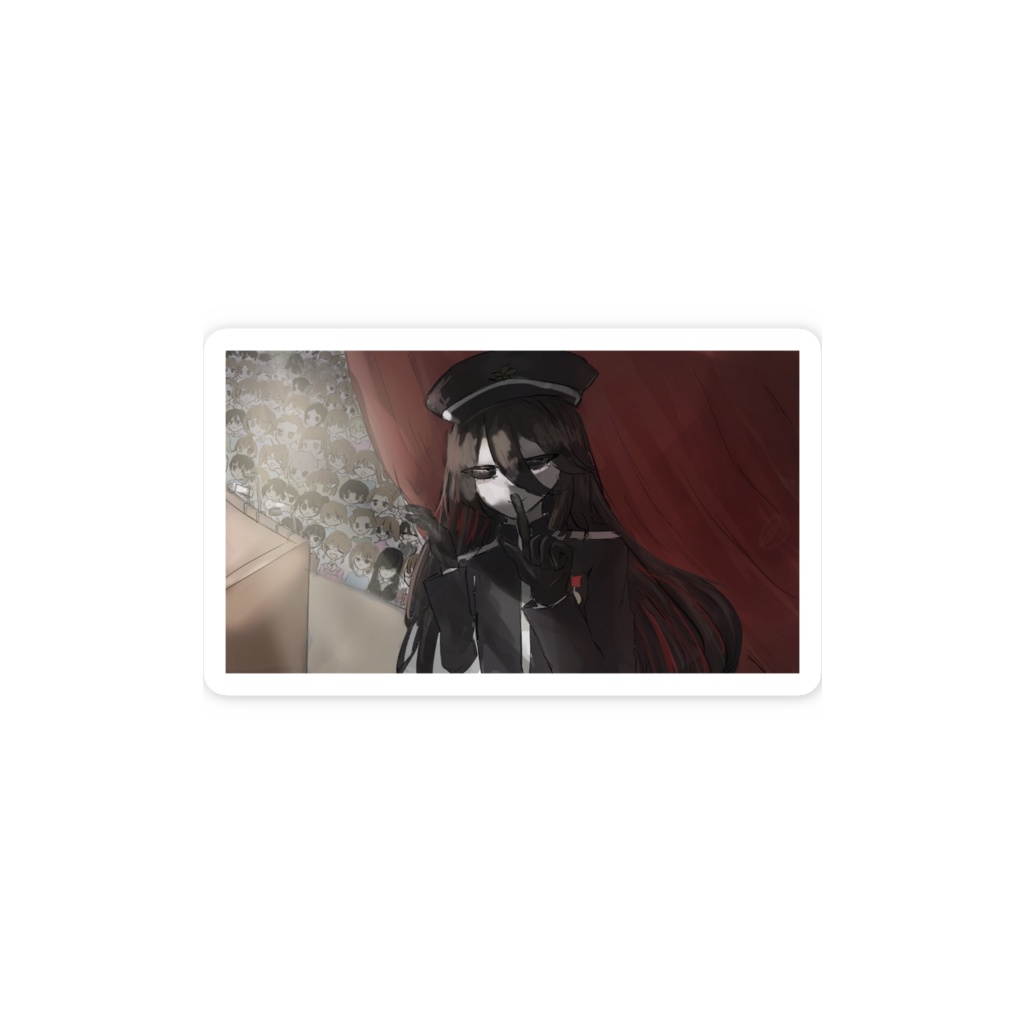 開演行橋スマホステッカー