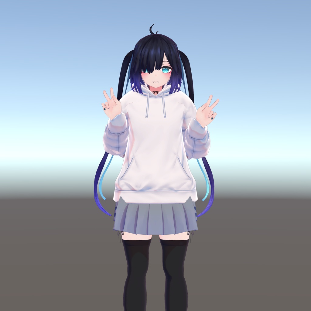 アバター用VRoidパーカー VRoid Hoodie for Avatar
