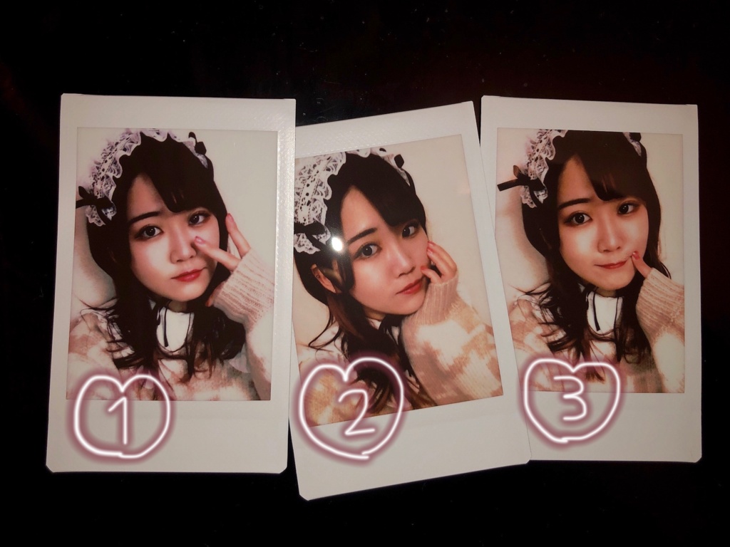 ヘッドドレスチェキ（手ぶら）