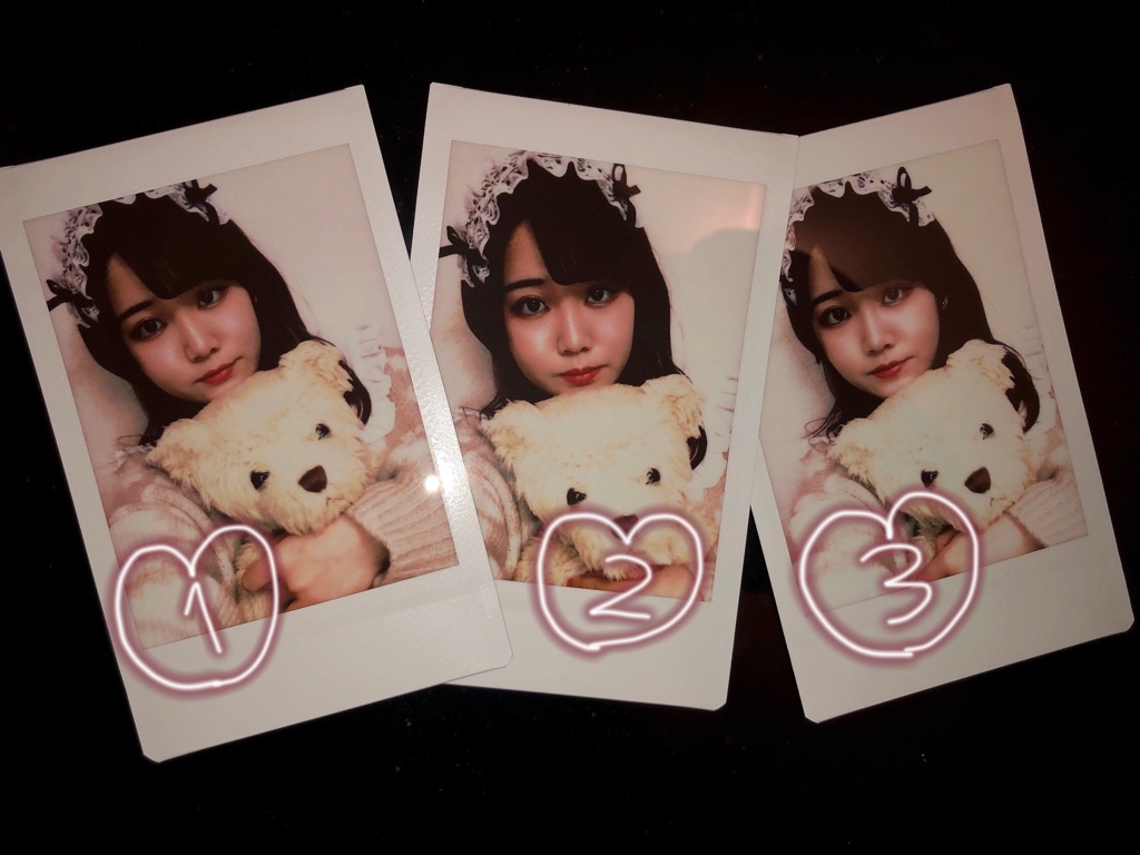 ヘッドドレスチェキwithルナルミちゃん🐻