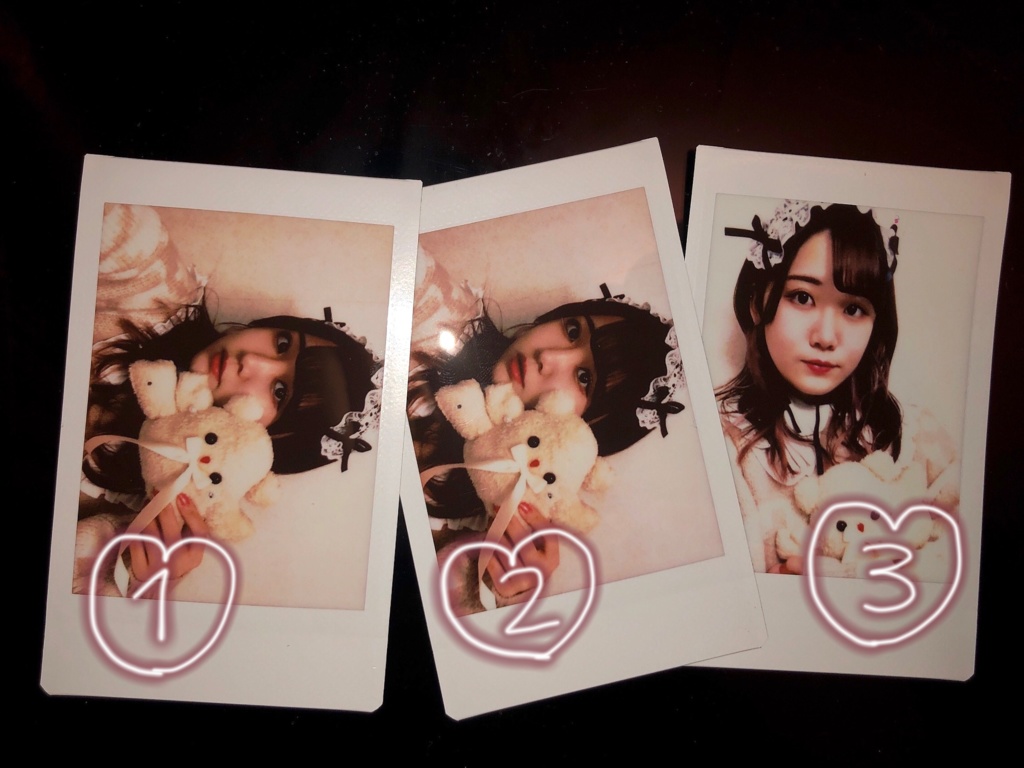 ヘッドドレスチェキwithくりすたるちゃん