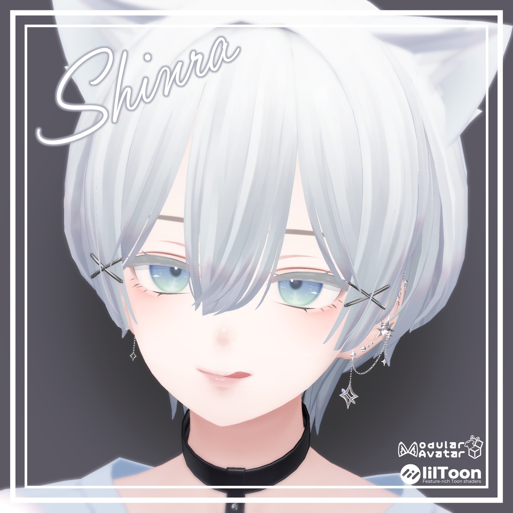 【🌟対応追加記念SALE🌟】✧StarChain✧【VRChat向けピアス】