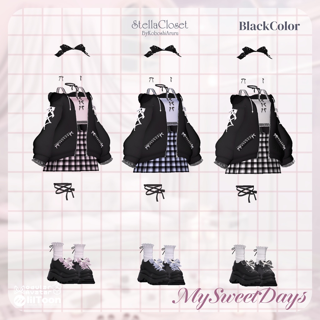 ãðçºå£²èšå¿µSALEðãâ¡MySweetDaysâ¡ãVRChatåãè¡£è£
ã¢ãã«ã