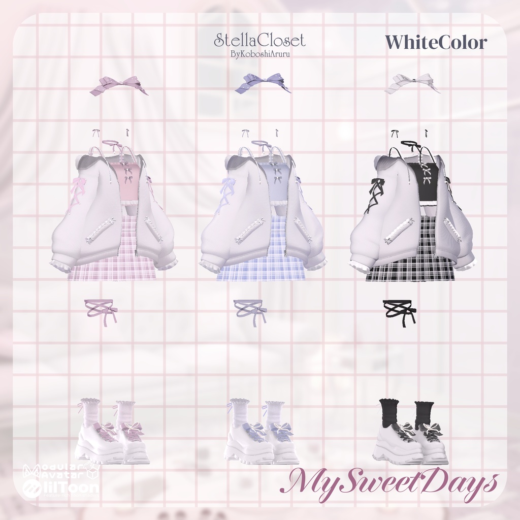 ãðçºå£²èšå¿µSALEðãâ¡MySweetDaysâ¡ãVRChatåãè¡£è£
ã¢ãã«ã