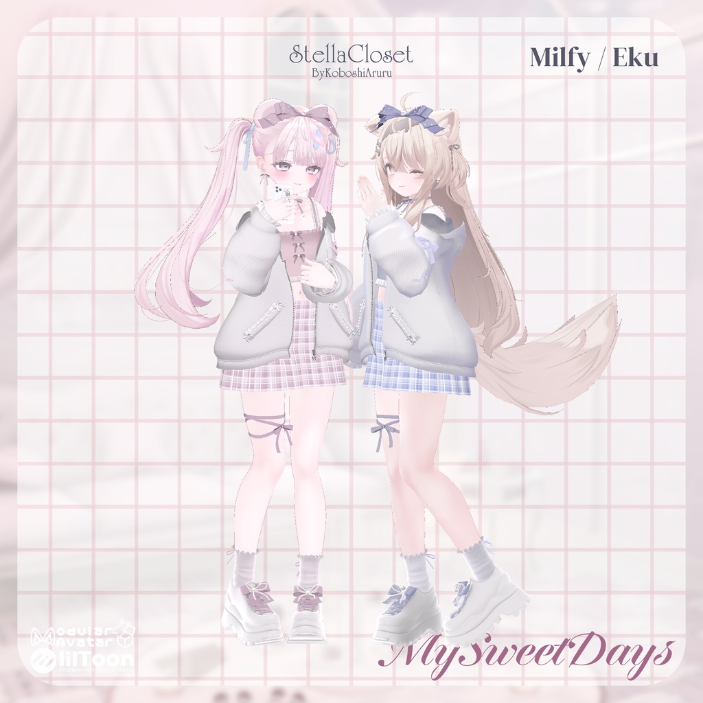 ãðçºå£²èšå¿µSALEðãâ¡MySweetDaysâ¡ãVRChatåãè¡£è£
ã¢ãã«ã