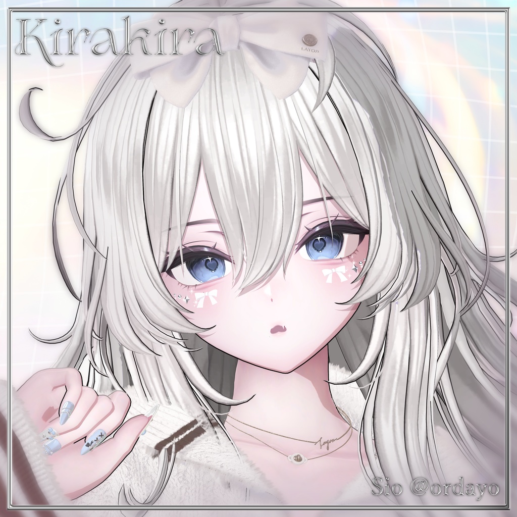 【18アバター対応】✧Kirakira✧【VRChat向けフェイスアクセアリー】