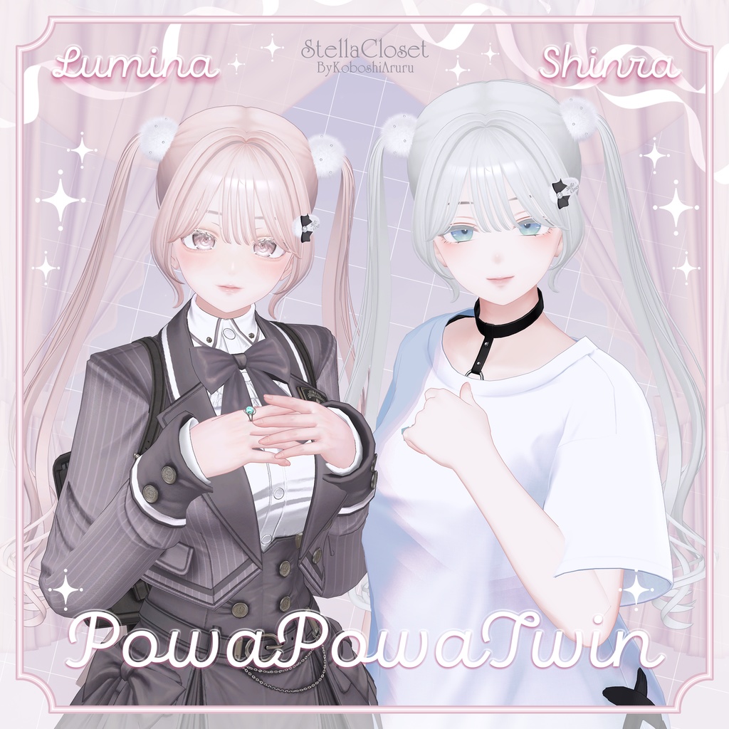 ãðçºå£²èšå¿µSALEðãâ¡PowaPowaTwinâ¡ãVRChatåããã¢ã¢ãã«ã