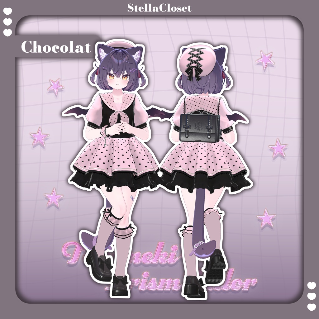【🌟発売記念SALE🌟】Tokimeki☆PrismSailor【VRChat向け衣装モデル】