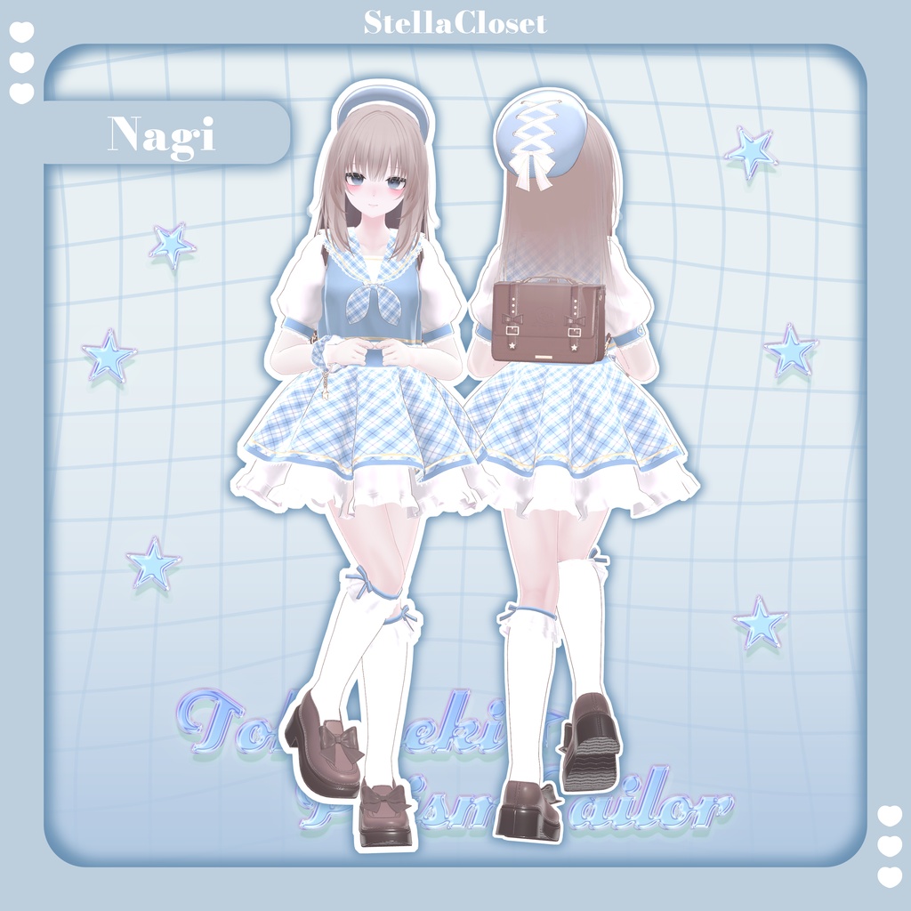 【🌟発売記念SALE🌟】Tokimeki☆PrismSailor【VRChat向け衣装モデル】