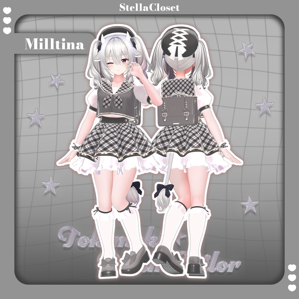 【🌟発売記念SALE🌟】Tokimeki☆PrismSailor【VRChat向け衣装モデル】