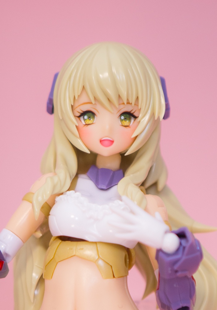 笑顔のお嬢様なドゥルガー フェイス (他フレームアームズ・ガールシリーズにも対応)