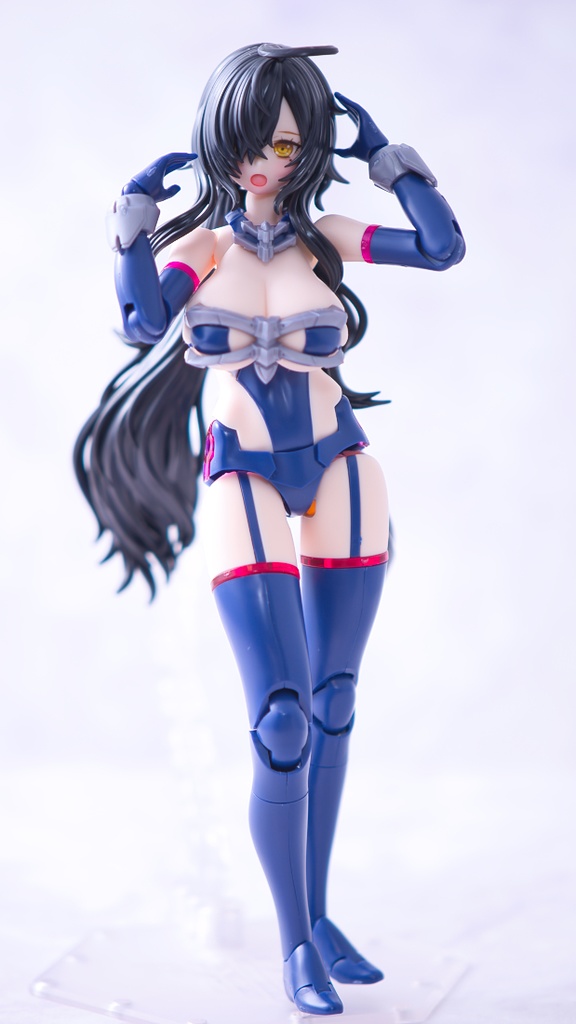 メガミデバイス 皇巫C肌(ツクヨミ)』ぼんやり顔 (C肌)カスタム フェイスパーツ