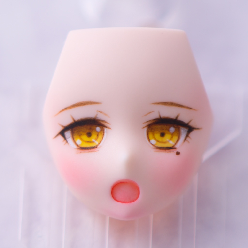 メガミデバイス 皇巫C肌(ツクヨミ)』ぼんやり顔 (C肌)カスタム フェイスパーツ