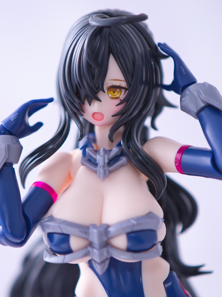 メガミデバイス 皇巫C肌(ツクヨミ)』ぼんやり顔 (C肌)カスタム フェイスパーツ