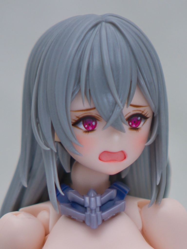 メガミデバイス 皇巫C肌(ツクヨミ)』あわわ顔 (C肌)カスタム フェイスパーツ