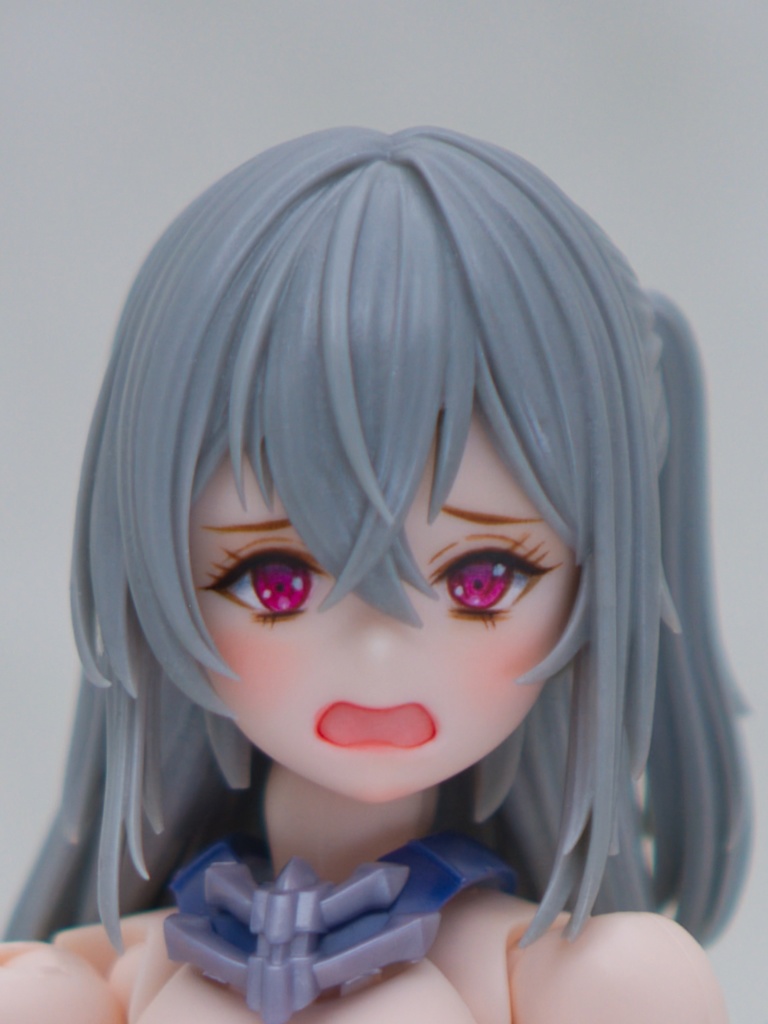 メガミデバイス 皇巫C肌(ツクヨミ)』あわわ顔 (C肌)カスタム フェイスパーツ