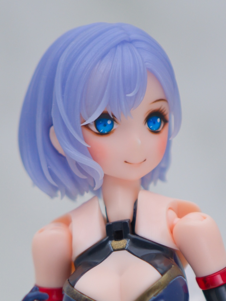 BULLET KNIGHTS(B肌)リペイント カスタム フェイスパーツ/ランサーランチャーエクスキューショナーエクソシスト対応 メガミデバイス