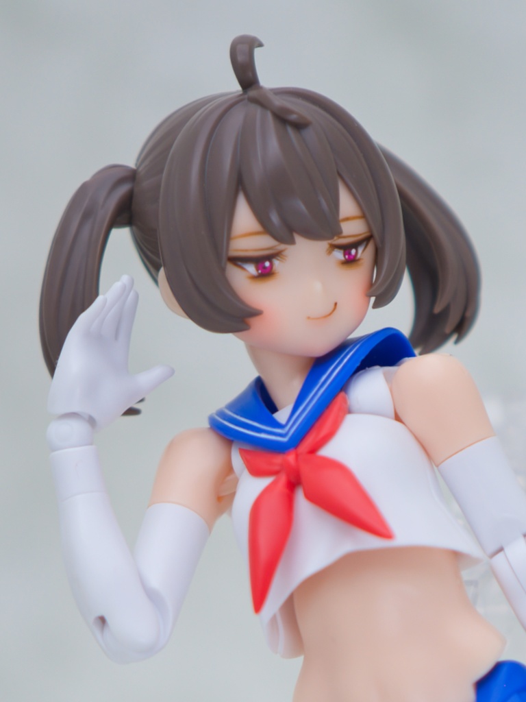 BUSTER DOLL リペイント カスタム フェイスパーツ/ガンナー/ナイト/タンク/パラディン PUNIMOFU他対応 メガミデバイス