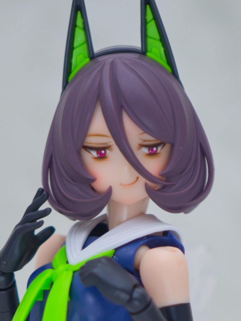 BUSTER DOLL リペイント カスタム フェイスパーツ/ガンナー/ナイト/タンク/パラディン PUNIMOFU他対応 メガミデバイス