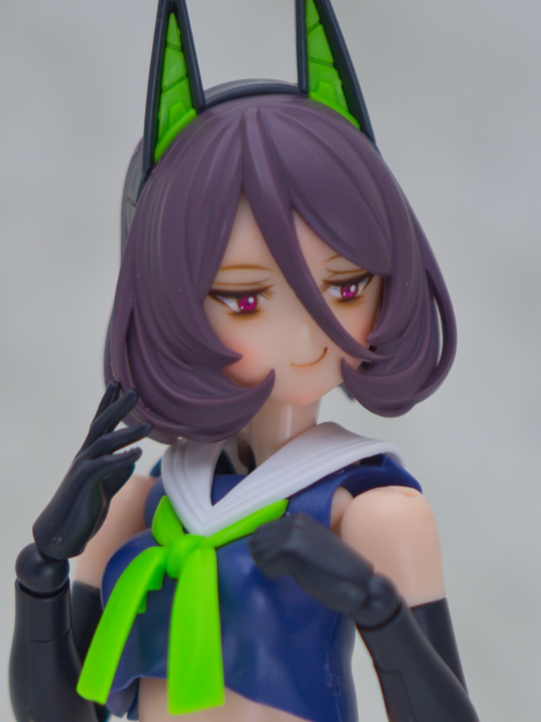 BUSTER DOLL リペイント カスタム フェイスパーツ/ガンナー/ナイト/タンク/パラディン PUNIMOFU他対応 メガミデバイス