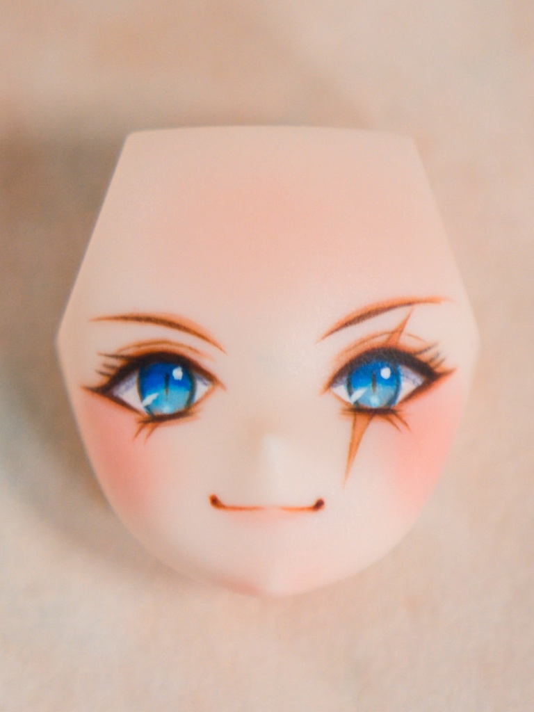 メガミデバイス 皇巫C肌(ツクヨミ)』スカーフェイス (C肌)カスタム フェイスパーツ